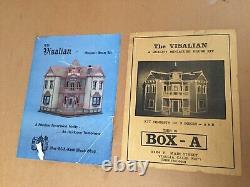 Vintage 112 Scale The Visalian Dollhouse Kit NOS By One Of A Kind Wood Shop