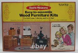 Vintage 14 Boxes Lot 112 Dollhouse Miniature Furniture Kits Various Mfg