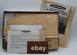 Vintage 14 Boxes Lot 112 Dollhouse Miniature Furniture Kits Various Mfg