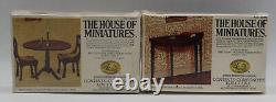 Vintage 14 Boxes Lot 112 Dollhouse Miniature Furniture Kits Various Mfg