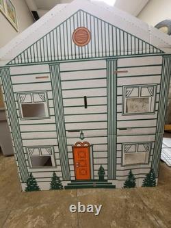 Vintage 1970 Carol Wright Gifts Cardboard Dollhouse Kit