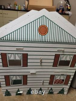 Vintage 1970 Carol Wright Gifts Cardboard Dollhouse Kit