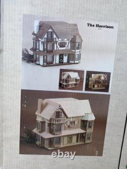 Vintage 1979 Greenleaf Harrison Dollhouse Kit 8006 Unassembled Classic Victorian