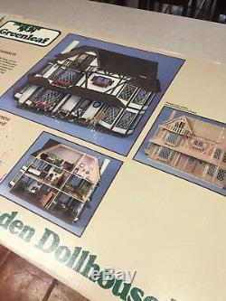 Vintage 1979 Greenleaf The Harrison Dollhouse Kit #8006 NEW IN BOX