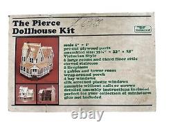 Vintage 1981 PIERCE Dollhouse Kit by Greenleaf Dollhouses Sealed NOS Model 8011