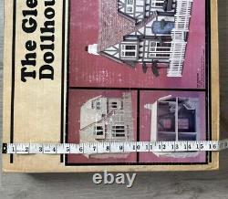 Vintage 1983 Greenleaf Wooden Dollhouse The Glencroft Kit No. Ds-1 Nos