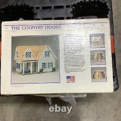 Vintage 1989 Gg Products The Country House Wood Dollhouse 112 Scale