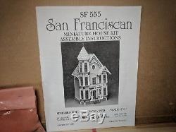 Vintage 1994 Dura-Craft San Franciscan Dollhouse SF 555 Kit