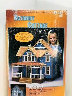 Vintage 1998 Dura-Craft Bayberry Cottage Dollhouse Kit BY 197 New in Box USA
