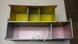 Vintage 50's Tin Metal 2 Story Doll House T Cohn