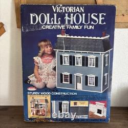 Vintage 70s Skilcraft Victorian Doll House Kit No. 680 NEW Unassembled RARE