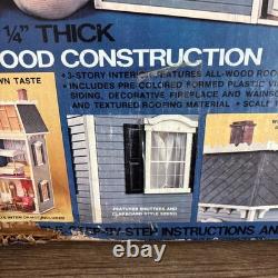 Vintage 70s Skilcraft Victorian Doll House Kit No. 680 NEW Unassembled RARE