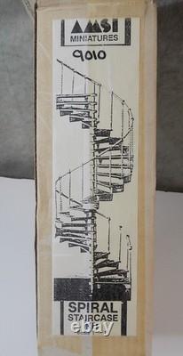 Vintage AMSI Miniatures Spiral Staircase Kit Dollhouse Miniature 112