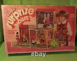 Vintage Barbie Doll Surprise House Fully Furnished With Box & Instructions 1972