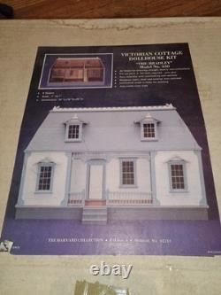 Vintage Batrie Dollhouse Real Wood Victorian Cottage Bradley Great Project