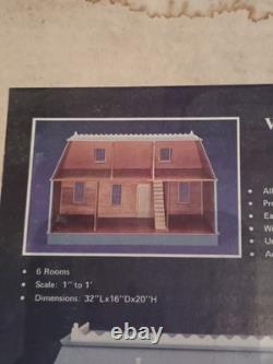 Vintage Batrie Dollhouse Real Wood Victorian Cottage Bradley Great Project