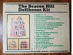 Vintage Beacon Hill Wooden Dollhouse Kit by Greenleaf DS-2 (#8002) New in OBs
