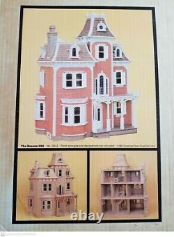 Vintage Beacon Hill Wooden Dollhouse Kit by Greenleaf DS-2 (#8002) New in OBs