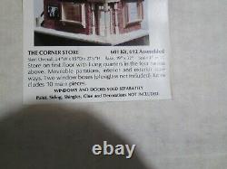 Vintage Celerity Miniature Homes The Corner Store Victorian Dollhouse Kit Sealed