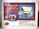 Vintage Corona Concepts Wood Magnolia Country Farmhouse Dollhouse Kit