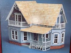 Vintage Corona Concepts Wood Magnolia Country Farmhouse Dollhouse Kit