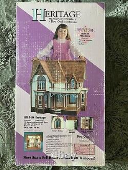 Vintage DURA CRAFT HERITAGE DOLL HOUSE Mini Mansion H560 BOX SEALED Craft Kit
