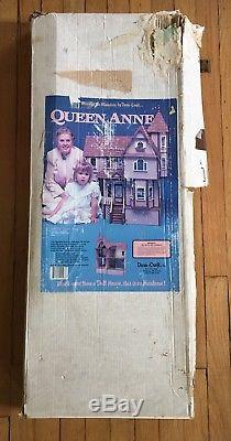 Vintage DURA-CRAFT QUEEN ANNE VICTORIAN DOLL HOUSE KIT #575 Complete Unused
