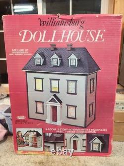 Vintage Doll House and Vintage Furniture