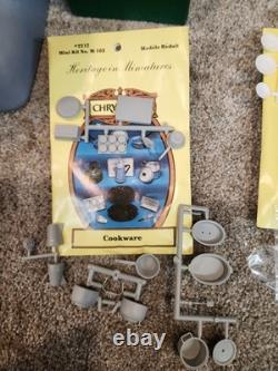 Vintage Doll House and Vintage Furniture