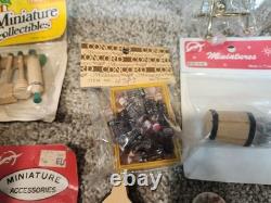 Vintage Doll House and Vintage Furniture