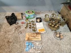 Vintage Doll House and Vintage Furniture