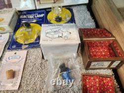 Vintage Doll House and Vintage Furniture