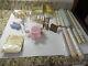 Vintage Dollhouse Furniture Lot Accessories, Wallpaper, Kit, New, Never Used
