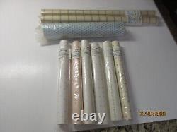 Vintage Dollhouse Furniture Lot Accessories, Wallpaper, Kit, New, Never Used