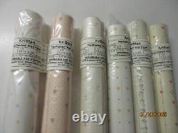 Vintage Dollhouse Furniture Lot Accessories, Wallpaper, Kit, New, Never Used