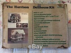 Vintage Dollhouse GREENLEAF KIT The Harrison 1979 Wood Tudor Wooden New