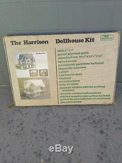 Vintage Dollhouse Kit The Harrison 1979 Greenleaf 8006 Unopened Sealed Box