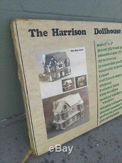 Vintage Dollhouse Kit The Harrison 1979 Greenleaf 8006 Unopened Sealed Box
