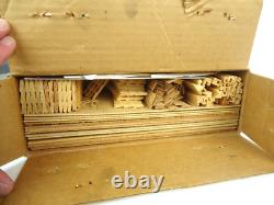 Vintage Dura Craft AL 200 Alpine Dollhouse Wood Mansions in Minature OPEN BOX