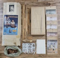 Vintage Dura-Craft Crestview CR250 3 Story Dollhouse Kit New Open Box DuraCraft