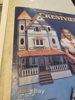 Vintage Dura-Craft Crestview CR250 3 Story Dollhouse Kit New Open Box DuraCraft