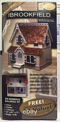 Vintage Dura-Craft Dollhouse The Brookfield Cottage Dollhouse Kit new