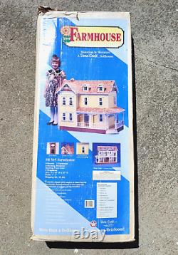 Vintage Dura-Craft FARMHOUSE Dollhouse Kit FH-505 Still Sealed in Box NOS