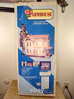 Vintage Dura-Craft FARMHOUSE Dollhouse Kit FH-505 Still Sealed in Box NOS