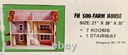 Vintage Dura-Craft Farmhouse Dollhouse Kit FH500 1970s Mansions in Miniature