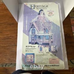 Vintage Dura Craft Heritage Dollhouse Kit Victorian Mansion HR 560 2 Story
