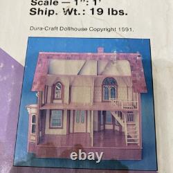 Vintage Dura Craft Heritage Dollhouse Kit Victorian Mansion HR 560 2 Story Vintage Dura Craft Heritage Dollhouse Kit Victorian Mansion HR 560 2 Story