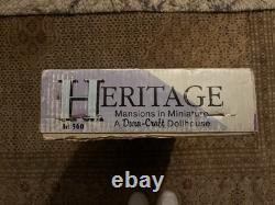 Vintage Dura Craft Heritage Dollhouse Kit Victorian Mansion HR 560 2 Story NEW
