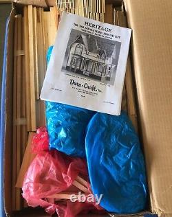 Vintage Dura Craft Heritage Wood Dollhouse Kit Retired AS IS Read Description