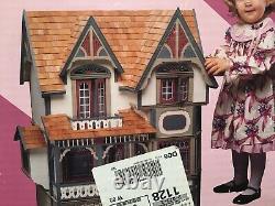 Vintage Dura Craft Linfield Mansion In Miniature 6 Room Doll House Kit